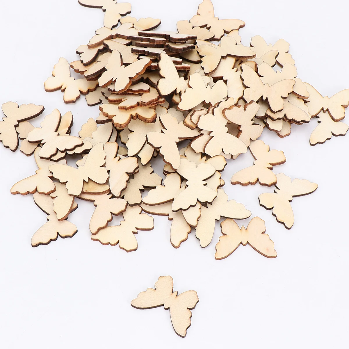 100 Pcs Butterfly Wood Chips 100pcs Wooden Ornament Crafts Decoration Slice Decorate
100 Pcs Butterfly Wood Chips 100pcs Wooden Ornament Crafts Decoration Slice Decorate