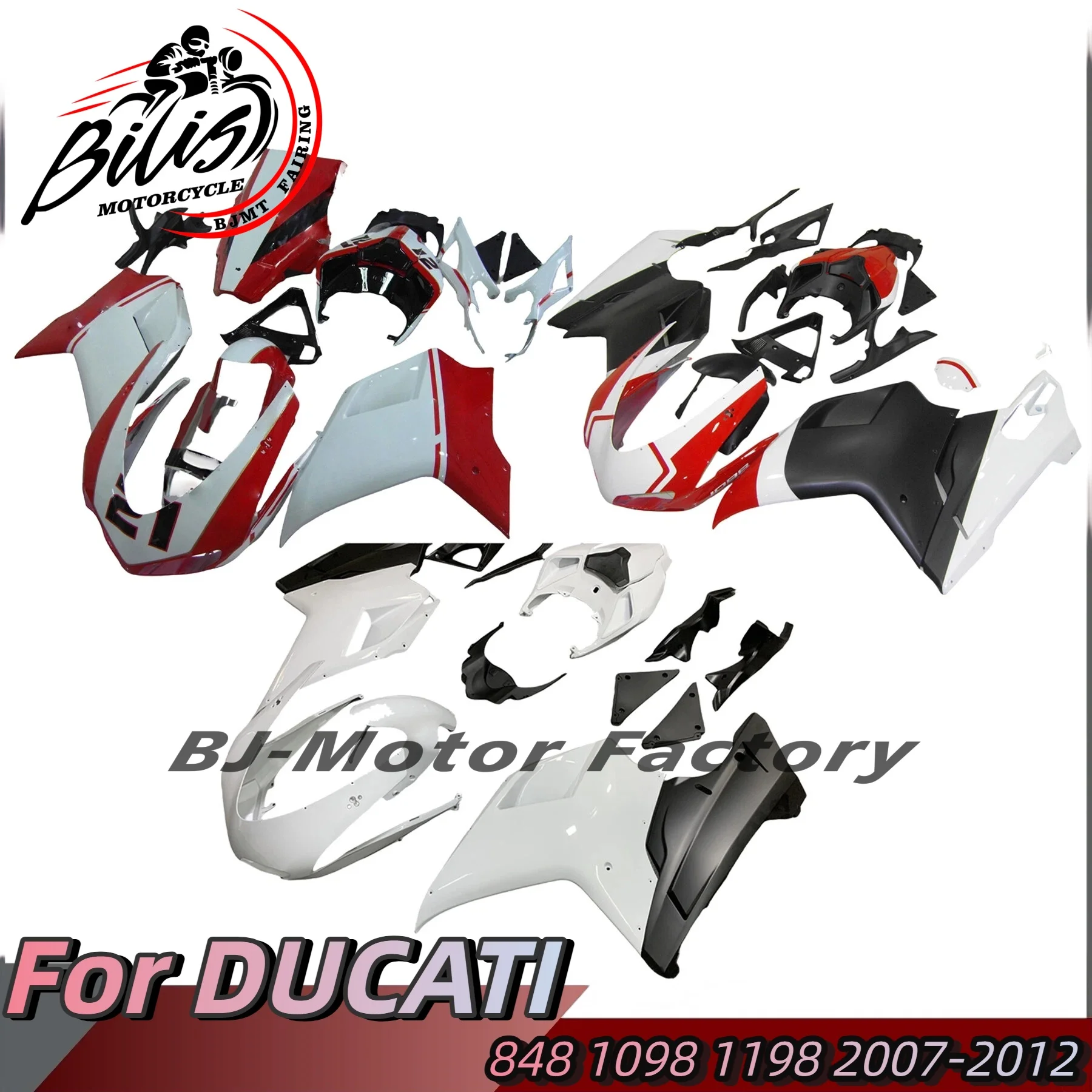 For Ducati 848 1098 1198 2007-2012 Motorcycle Fairing Kits Full Surround Fairing Conversion Kit Fairing Accessories
For Ducati 848 1098 1198 2007-2012 Motorcycle Fairing Kits Full Surround Fairing Conversion Kit Fairing Accessories