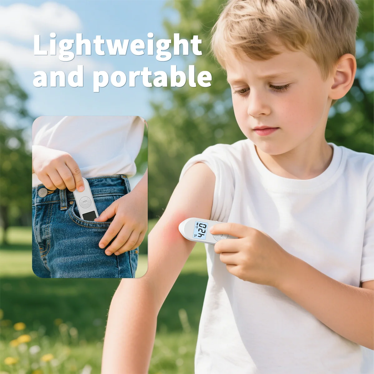 The mosquito bite relief device is reusable and chemical-free for outdoor and travel use
The mosquito bite relief device is reusable and chemical-free for outdoor and travel use