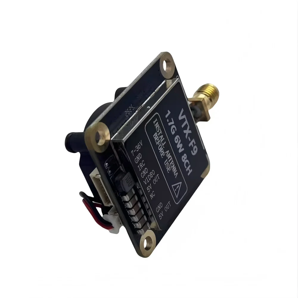 1.7G VRX 1.9G 1.6W FPV VTX VRX 8CH FPV Analog Wireless Video Transmitter Receiver Module PAL/NTSC For Fatshark Skyzone Goggles
1.7G VRX 1.9G 1.6W FPV VTX VRX 8CH FPV Analog Wireless Video Transmitter Receiver Module PAL/NTSC For Fatshark Skyzone Goggles