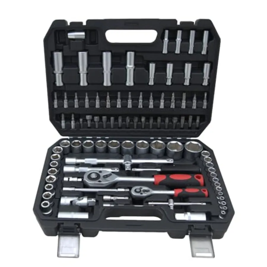【Spot goods】Ultimate Sockets Set Comprehensive Hand Tool Set Perfect for Home Essentials College Dorm Car Emergency Kit Ideal A
【Spot goods】Ultimate Sockets Set Comprehensive Hand Tool Set Perfect for Home Essentials College Dorm Car Emergency Kit Ideal A