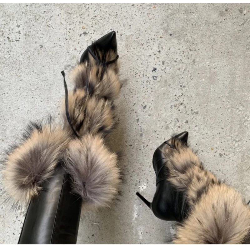 Коричневые ботильоны на шпильке с острым носком и перекрестным ремешком, женские зимние черные короткие ботинки на высоком каблуке 2025, модная обувь
Коричневые ботильоны на шпильке с острым носком и перекрестным ремешком, женские зимние черные короткие ботинки на высоком каблуке 2025, модная обувь