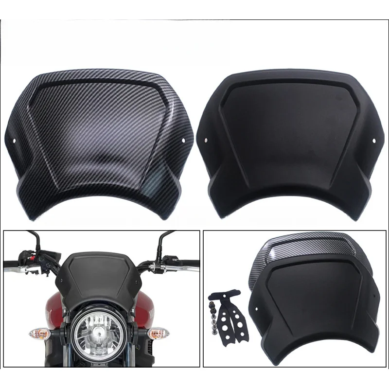 Applicable Yamaha XSR900 16-22Modified Windshield Flow deflector Windshield Front windshield
Applicable Yamaha XSR900 16-22Modified Windshield Flow deflector Windshield Front windshield
