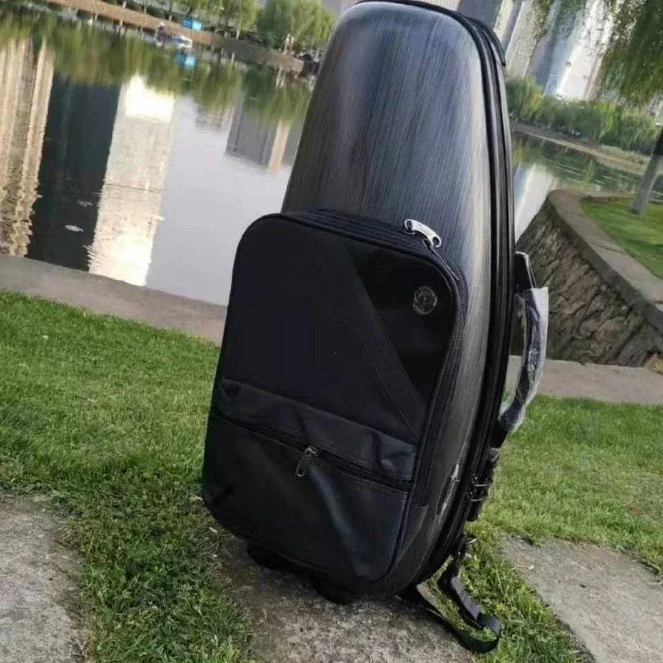 Saxophone luggage lower E alto saxophone luggage box portable carbon fiber brushed gray
Saxophone luggage lower E alto saxophone luggage box portable carbon fiber brushed gray