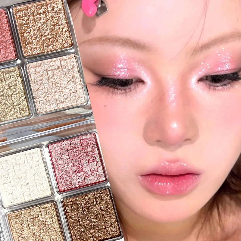 Pearl Glitter Shimmer Diamond Highlighter Palette Waterproof Long Lasting Glitter Face Contour Glow Brightening Eyes Makeup
Pearl Glitter Shimmer Diamond Highlighter Palette Waterproof Long Lasting Glitter Face Contour Glow Brightening Eyes Makeup