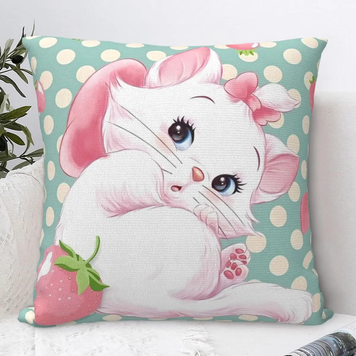 Pillow Cover Marie Cat Custom Cushion Cover Kawaii Pillow Case For Office Car Home Decorative Pillowcases
Pillow Cover Marie Cat Custom Cushion Cover Kawaii Pillow Case For Office Car Home Decorative Pillowcases