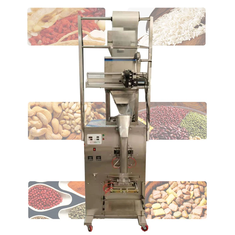 Multi-functional Filling Machine For Granule Powder Flower Tea Cat Food Grain Food Packaging Machine
Multi-functional Filling Machine For Granule Powder Flower Tea Cat Food Grain Food Packaging Machine