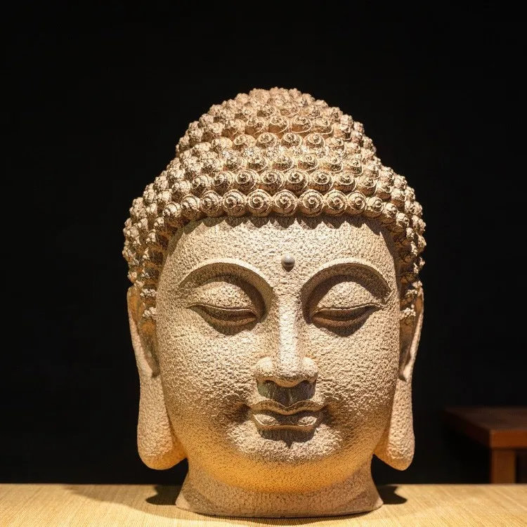 CZ Buddha Head Buddha Statue Zen Ornament Large Mercy Buddha Head Entrance Corridor Buddhist Ornament
CZ Buddha Head Buddha Statue Zen Ornament Large Mercy Buddha Head Entrance Corridor Buddhist Ornament