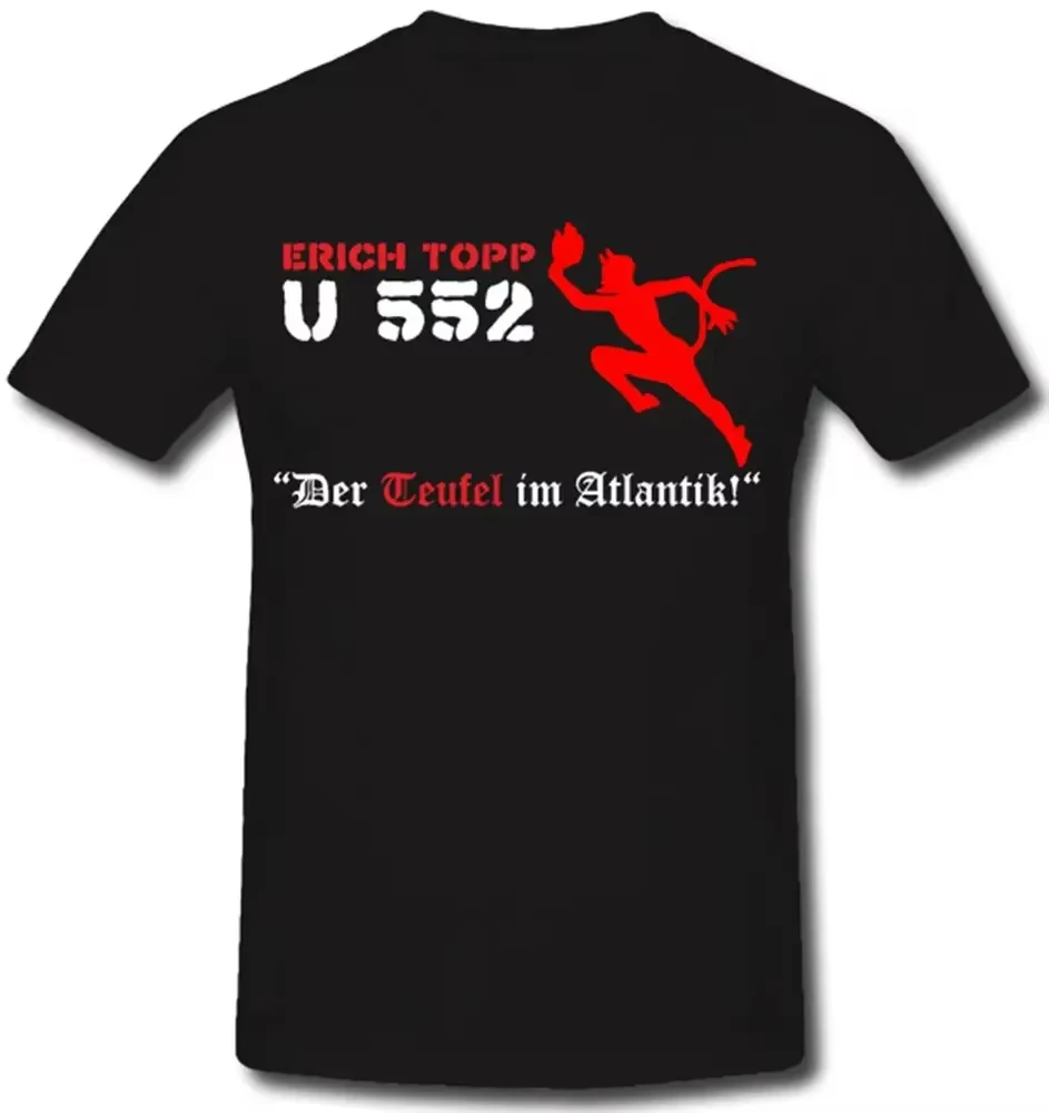 Der Teufel Im Atlantik Typ Vii C U 552 Submarine Erich Topp U-Boot T-Shirt. Premium Cotton Short Sleeve O-Neck Mens T Shirt New
Der Teufel Im Atlantik Typ Vii C U 552 Submarine Erich Topp U-Boot T-Shirt. Premium Cotton Short Sleeve O-Neck Mens T Shirt New