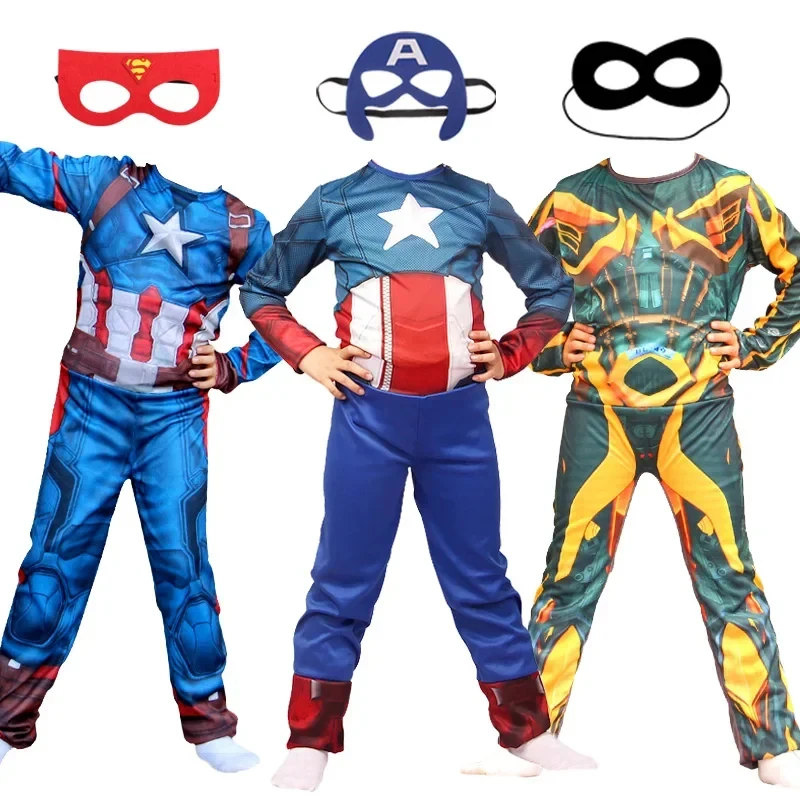 ABC123Superhero Cosplay Costume Bodysuit Kids Carnival Suit Dress Up # 1 # W.s,3'f.5;j.8
ABC123Superhero Cosplay Costume Bodysuit Kids Carnival Suit Dress Up # 1 # W.s,3'f.5;j.8