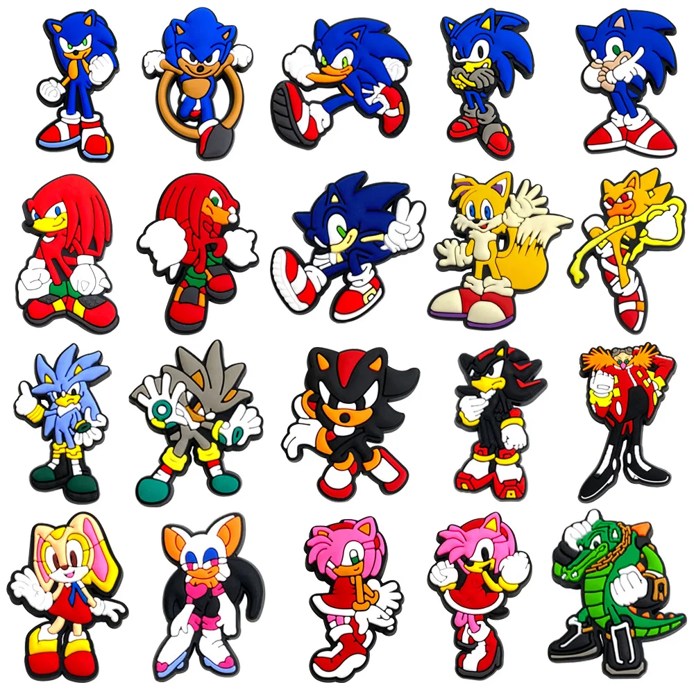 Sonic The Hedgehog Accessories Shoe Charms Accessories for Crocs Sandals DIY Y2k Fashion Toys Anime Cartoon Frind Kawaii Cute
Sonic The Hedgehog Accessories Shoe Charms Accessories for Crocs Sandals DIY Y2k Fashion Toys Anime Cartoon Frind Kawaii Cute