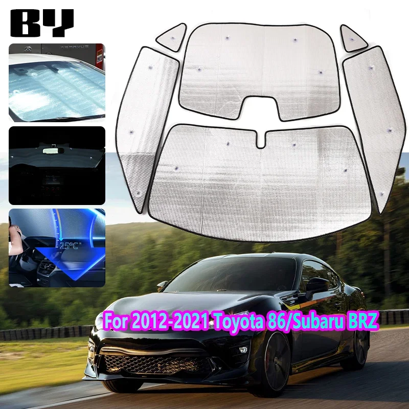 For 2012-2021 Toyota 86/Subaru BRZ Car Full Coverage Sunshades Accessories Sunscreen Window Sunshade Covers Accessories
For 2012-2021 Toyota 86/Subaru BRZ Car Full Coverage Sunshades Accessories Sunscreen Window Sunshade Covers Accessories