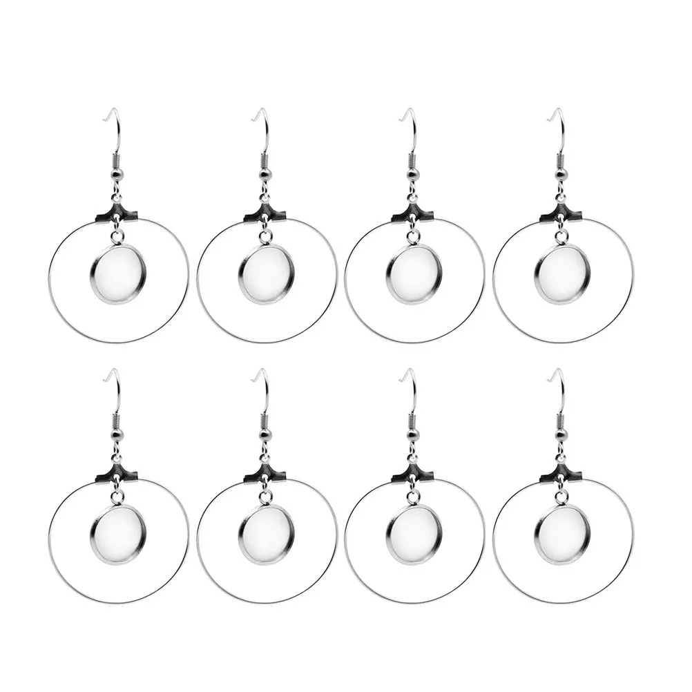 20Pcs DIY Stainless Steel Earring Setting Tray Round Base for Jewelry Making 25Mm Deep Tray Earring Bezel Pendant DIY
20Pcs DIY Stainless Steel Earring Setting Tray Round Base for Jewelry Making 25Mm Deep Tray Earring Bezel Pendant DIY