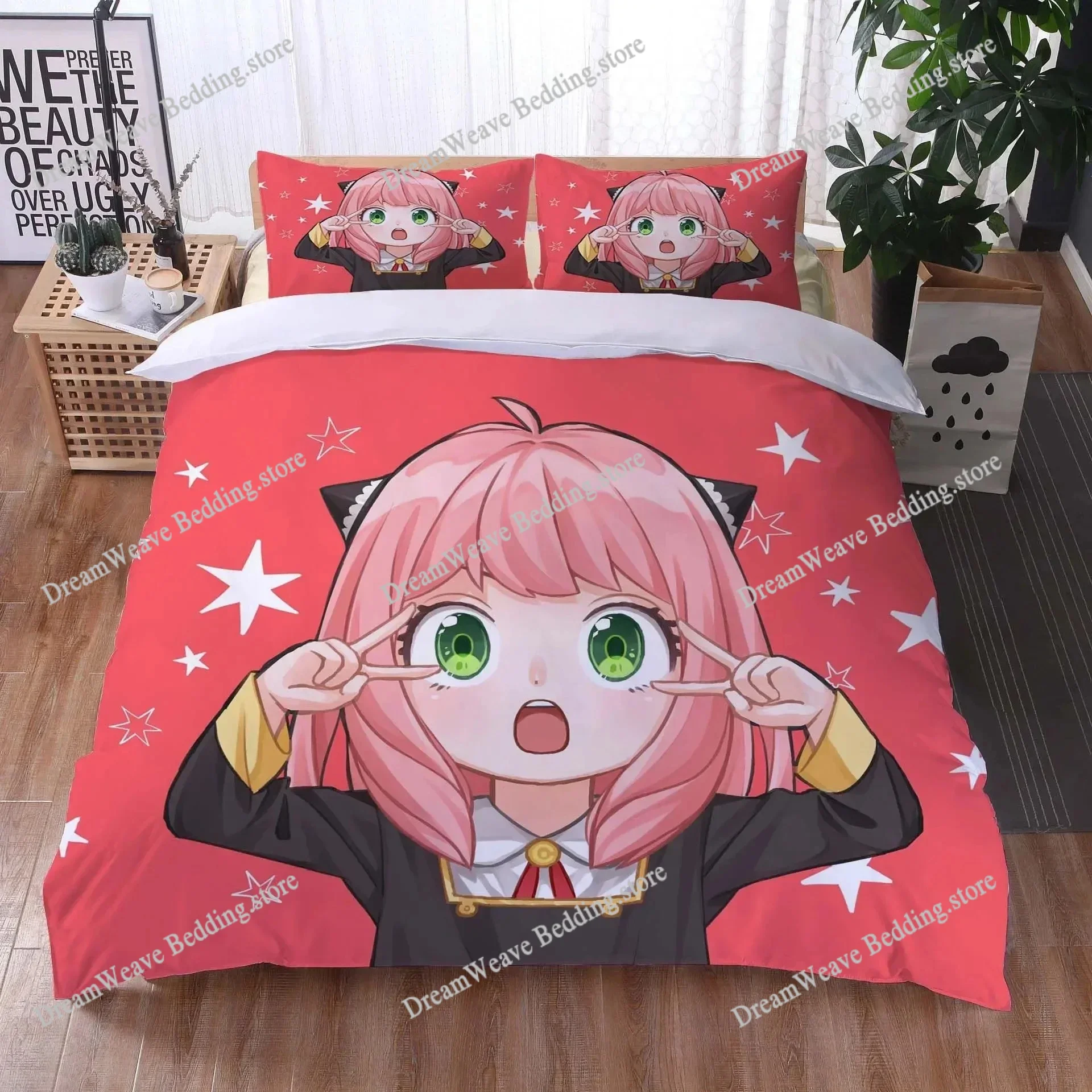 Fashion 3D Print Anime Bed Sheet Spy Family Bedding Set Single Twin Full Queen King Size Bed Set Adult Kid Bedroom Duvet Cover
Fashion 3D Print Anime Bed Sheet Spy Family Bedding Set Single Twin Full Queen King Size Bed Set Adult Kid Bedroom Duvet Cover