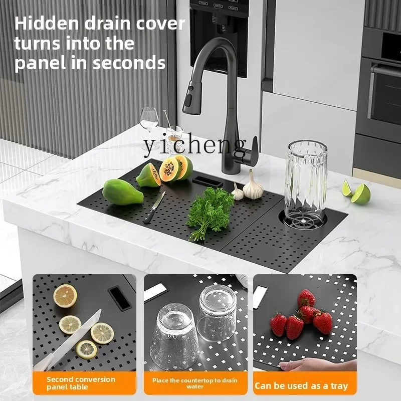 Y1 Kitchen Sink 304 Stainless Steel Island Counter Bar Single Sink Vegetable Basin Dishsink Household
Y1 Kitchen Sink 304 Stainless Steel Island Counter Bar Single Sink Vegetable Basin Dishsink Household