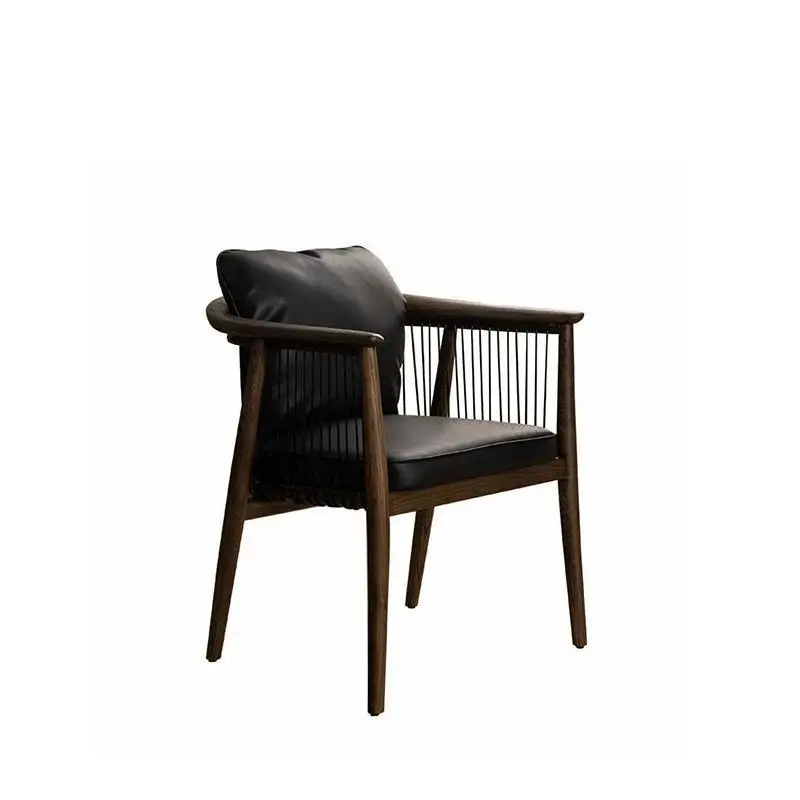 Walnut black back chair tea antique table mahjong medieval chair retro balcony casual
Walnut black back chair tea antique table mahjong medieval chair retro balcony casual