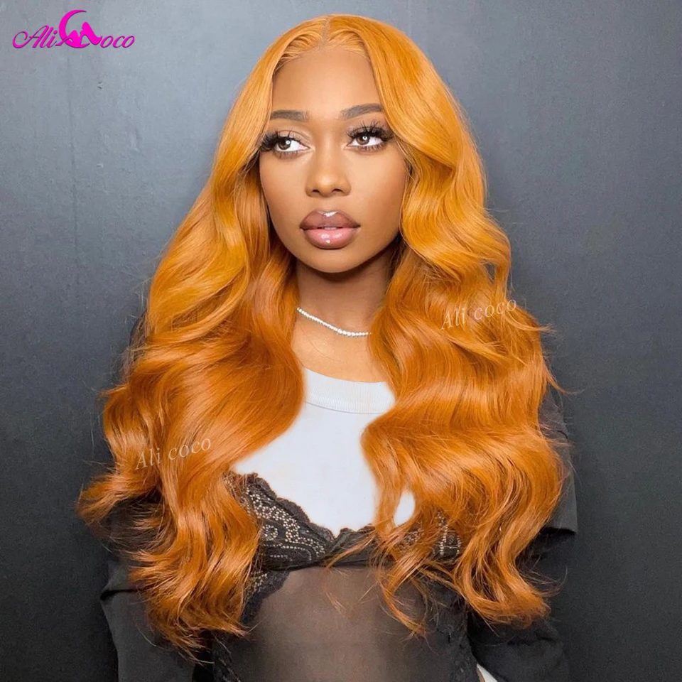 200 Density Ginger Yellow 13x6 Lace Front Wig Human Hair 13X4 Body Wave Lace Frontal Wigs Remy Hair 5x5 Closure Wig For Women
200 Density Ginger Yellow 13x6 Lace Front Wig Human Hair 13X4 Body Wave Lace Frontal Wigs Remy Hair 5x5 Closure Wig For Women