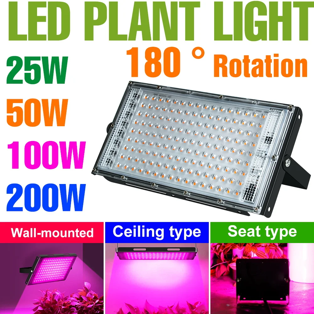 200W LED Plant Grow Lamp 110V Full Spectrum Succulent Seedling Cultivate Lights Indoor Greenhouse Tent Vegs Fruits Fill Lighting
200W LED Plant Grow Lamp 110V Full Spectrum Succulent Seedling Cultivate Lights Indoor Greenhouse Tent Vegs Fruits Fill Lighting