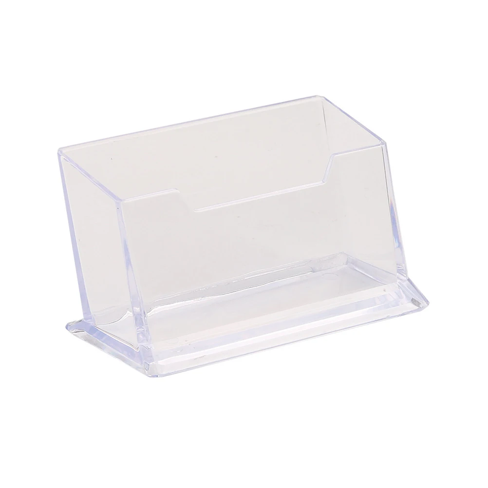 8 Pcs Card Holder Acrylic Desk Cards Case ganizer Storage Box Large Opening Transparent Plastic Thickened Base Strong
8 Pcs Card Holder Acrylic Desk Cards Case ganizer Storage Box Large Opening Transparent Plastic Thickened Base Strong