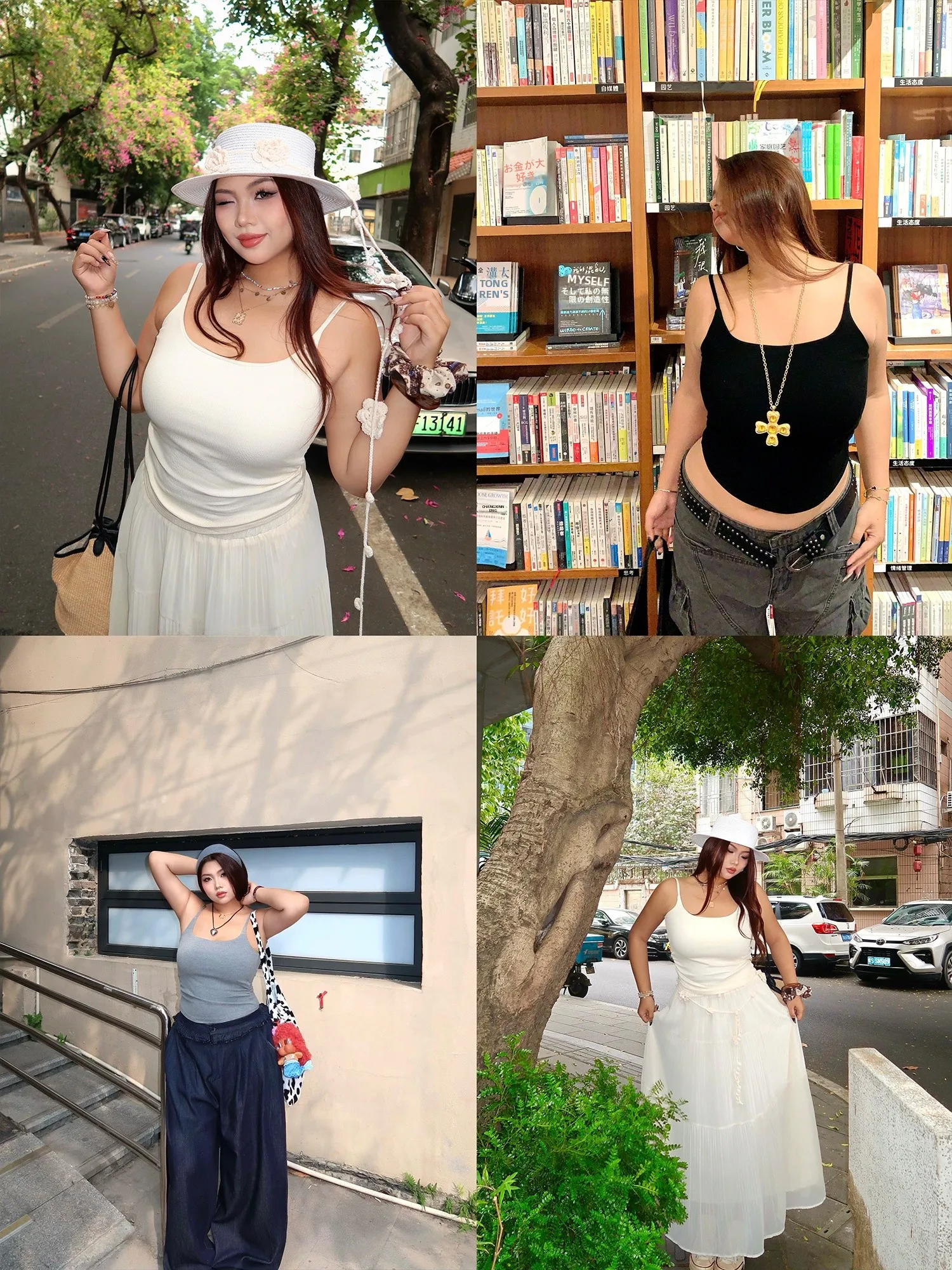 Slim Fit Camisole Tank Top for plus Size Women Casual High Elasticity U-Neck Print Splice Straight Hem Regular Thickness
Slim Fit Camisole Tank Top for plus Size Women Casual High Elasticity U-Neck Print Splice Straight Hem Regular Thickness