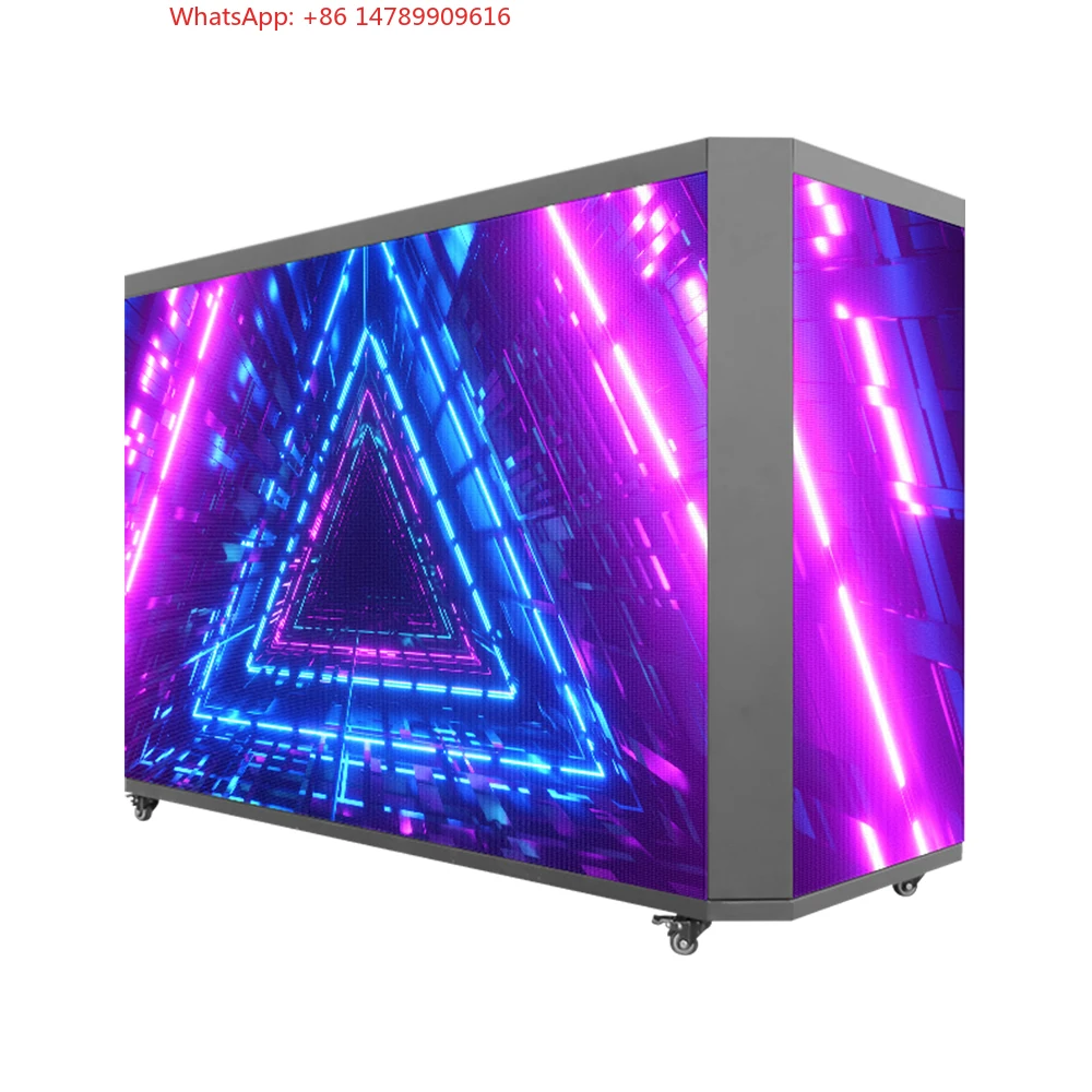 Cabina De Dj Station Facade Desk Stand Table Portable Booth Led Video Wall Display Screen Dj Booth for Night Club bar
Cabina De Dj Station Facade Desk Stand Table Portable Booth Led Video Wall Display Screen Dj Booth for Night Club bar