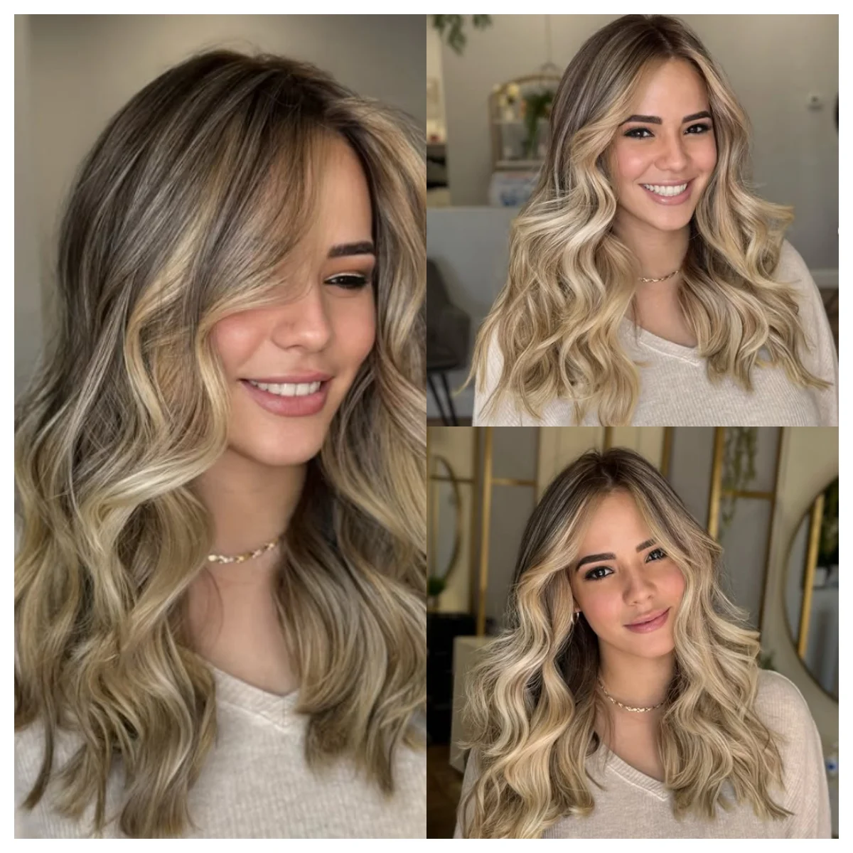 Balayage Highlight Blond Wave Hair Wig 13x4 Lace Front 180 Density Soft Synthetic with Baby Hair Pre-Plucked
Balayage Highlight Blond Wave Hair Wig 13x4 Lace Front 180 Density Soft Synthetic with Baby Hair Pre-Plucked