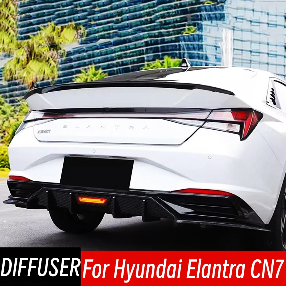 For 2020 2021 2022 Hyundai Elantra CN7 Bodykit Car Rear Bumper Diffuser Lip Splitter Apron Exterior Tuning Accessories Part
For 2020 2021 2022 Hyundai Elantra CN7 Bodykit Car Rear Bumper Diffuser Lip Splitter Apron Exterior Tuning Accessories Part