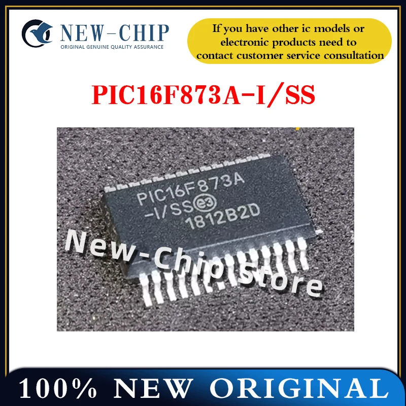 5PCS-100PCS/LOT PIC16F873A-I/SS SSOP28 Microcontroller chip single chip New Original PIC16F873A
5PCS-100PCS/LOT PIC16F873A-I/SS SSOP28 Microcontroller chip single chip New Original PIC16F873A