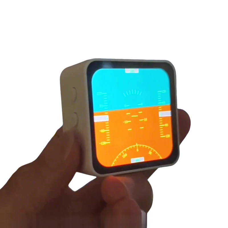 1PCS RC Cockpit Dashboard 2.1inch 600nits AMOLED Screen Attitude Indicator/Heading Compass/Radar Simulation Display Switchable
1PCS RC Cockpit Dashboard 2.1inch 600nits AMOLED Screen Attitude Indicator/Heading Compass/Radar Simulation Display Switchable