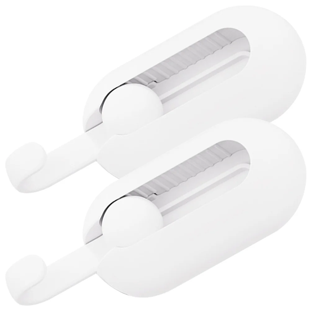 2 Pcs Clear Universal Storage Hook Clothes Racks for Wall Plant Duty Abs Hat Hooks
2 Pcs Clear Universal Storage Hook Clothes Racks for Wall Plant Duty Abs Hat Hooks