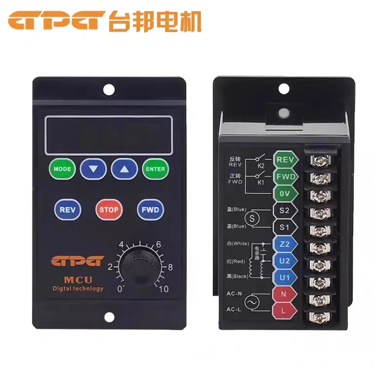 GPG Taibang UX-52 Intelligent Digital Speed Controller 6-250W Single Phase AC 220V Panel Controller
GPG Taibang UX-52 Intelligent Digital Speed Controller 6-250W Single Phase AC 220V Panel Controller