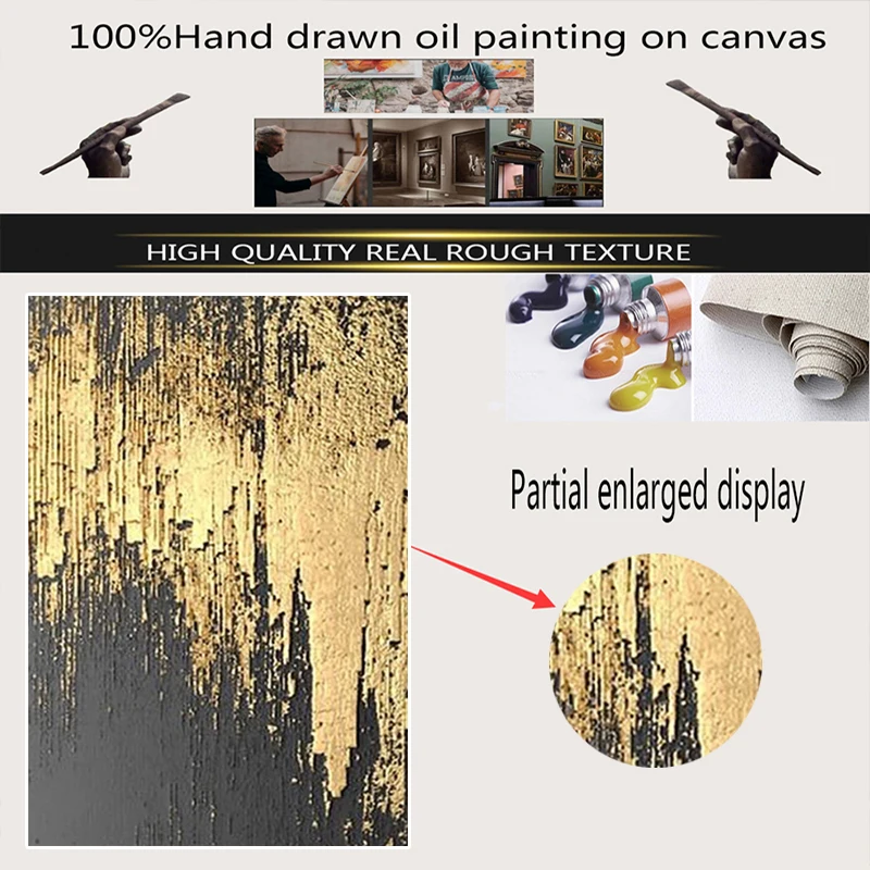hand pained Modern Canvas Art Abstract gold tree leaf Painting Living Room Wall Decor Oil Painting On High Quality nordic mural
hand pained Modern Canvas Art Abstract gold tree leaf Painting Living Room Wall Decor Oil Painting On High Quality nordic mural
