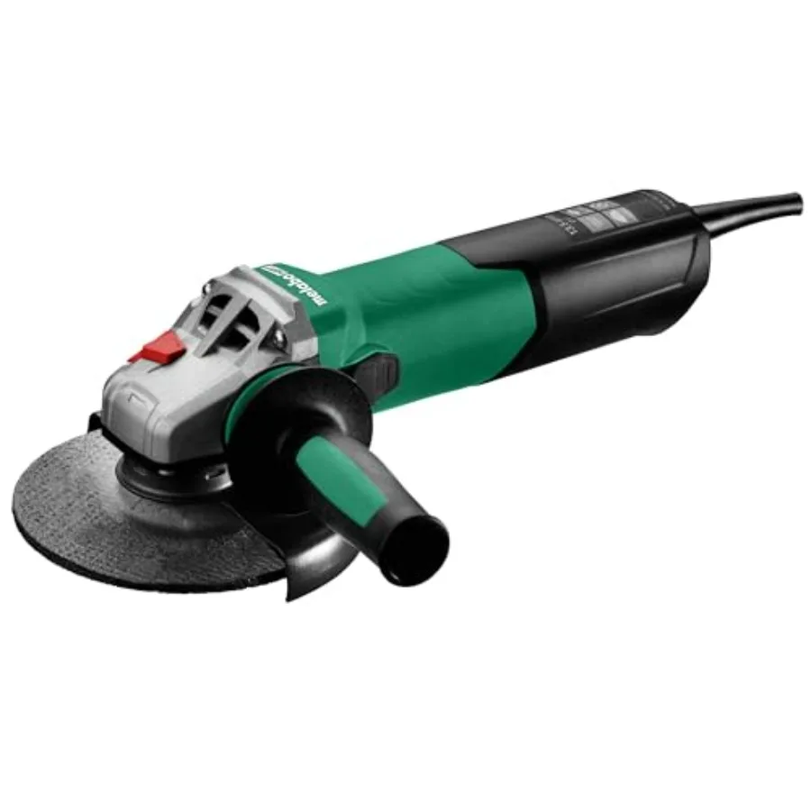 Quick 6-Inch Angle Grinder 9 600 RPM 13.5 Amp Lock-On Switch for Metal Wood Cutting High-Speed Grinding Tool with Durable Steel
Quick 6-Inch Angle Grinder 9 600 RPM 13.5 Amp Lock-On Switch for Metal Wood Cutting High-Speed Grinding Tool with Durable Steel