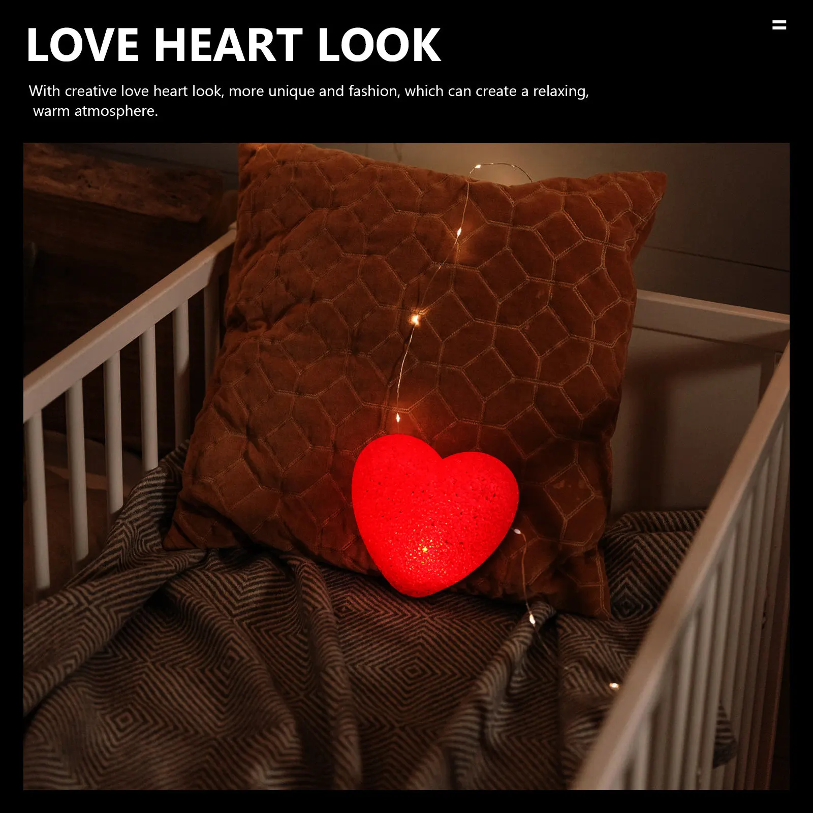 1Pcs Love Heart Night Light Unique Lamp for Home Garden Party Christmas Decorative Lighting Decorative Night Lamp
1Pcs Love Heart Night Light Unique Lamp for Home Garden Party Christmas Decorative Lighting Decorative Night Lamp