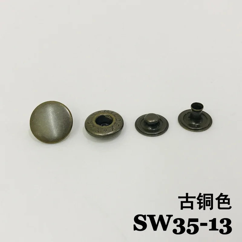 10 Pieces Japan YKK Four-in-one Buckle S-type Spring Buckle, Clothing Buckle Copper Buckle SW35-13 (20L) Bronze
10 Pieces Japan YKK Four-in-one Buckle S-type Spring Buckle, Clothing Buckle Copper Buckle SW35-13 (20L) Bronze