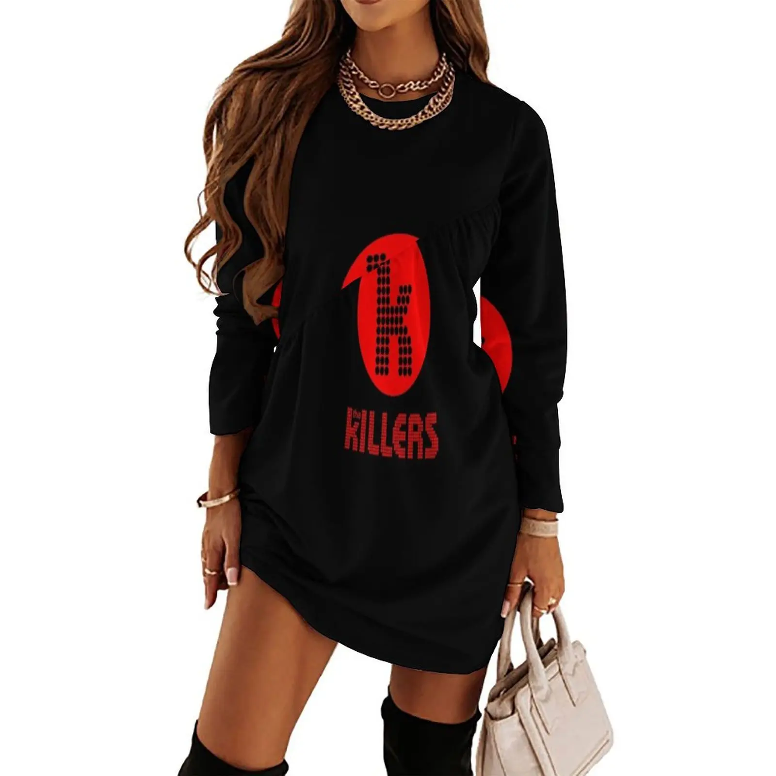 Best seller the killers logo exselna Essential Long Sleeved Dress purple dress elegant party dress for women 2024
Best seller the killers logo exselna Essential Long Sleeved Dress purple dress elegant party dress for women 2024