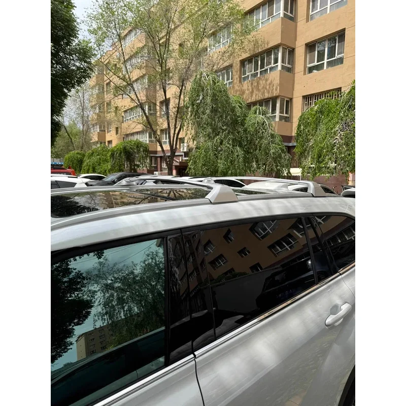 High Quality 2Pcs Lockable Aluminum Heavy Duty Adjustable Bars Aero Design Black and Silver Fit Highlander SUV Roof Ra
High Quality 2Pcs Lockable Aluminum Heavy Duty Adjustable Bars Aero Design Black and Silver Fit Highlander SUV Roof Ra