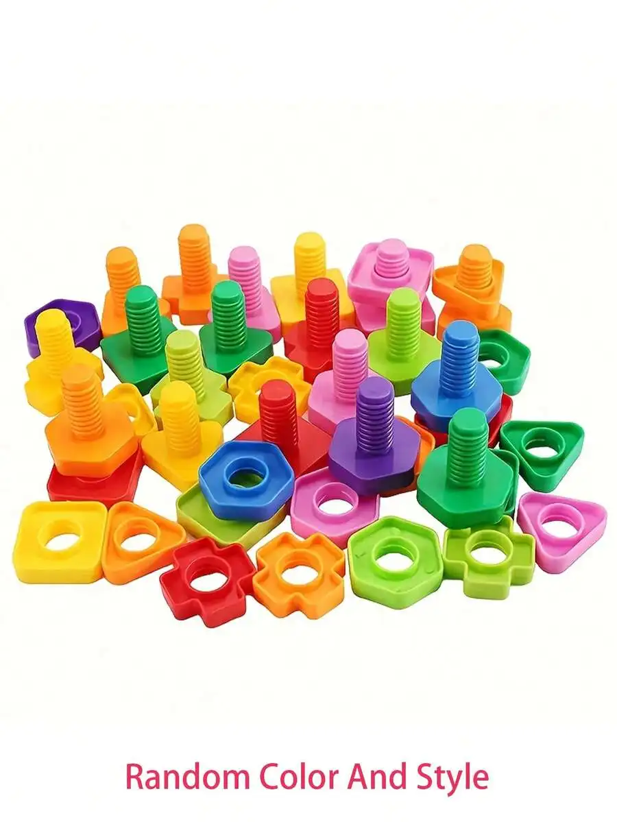 Educational Screw Building Blocks, Finger Dexterity Toy, Winter Gift for Kids 5+
Educational Screw Building Blocks, Finger Dexterity Toy, Winter Gift for Kids 5+