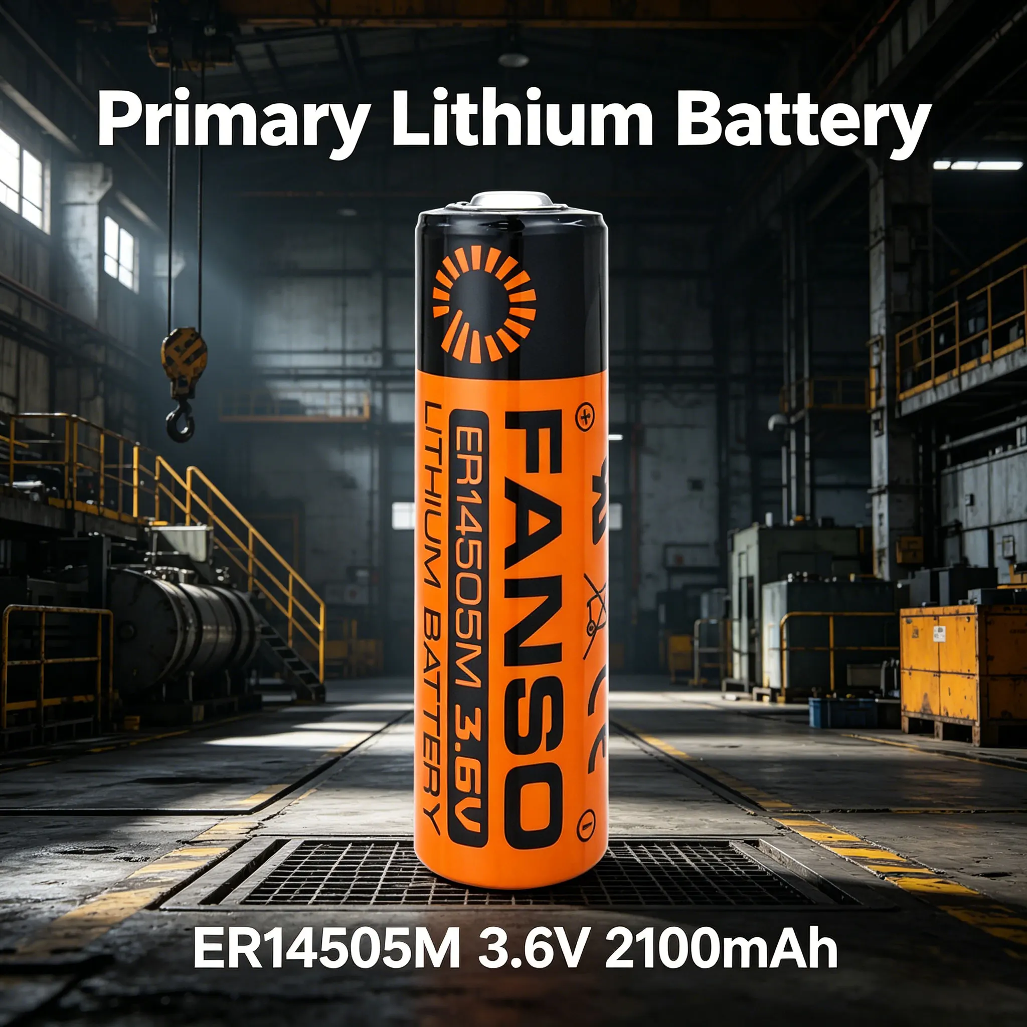 FANSO ER14505M 3.6V lithium battery 2100mAh, suitable for CNC machine controller, intelligent water meter, smoke detector
FANSO ER14505M 3.6V lithium battery 2100mAh, suitable for CNC machine controller, intelligent water meter, smoke detector