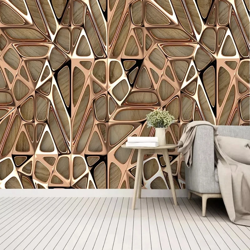 Customized 3D Wallpaper Golden Line Modern Abstract Home Decor Mural Living room sofa TV background wall bedroom restaurant 8d
Customized 3D Wallpaper Golden Line Modern Abstract Home Decor Mural Living room sofa TV background wall bedroom restaurant 8d