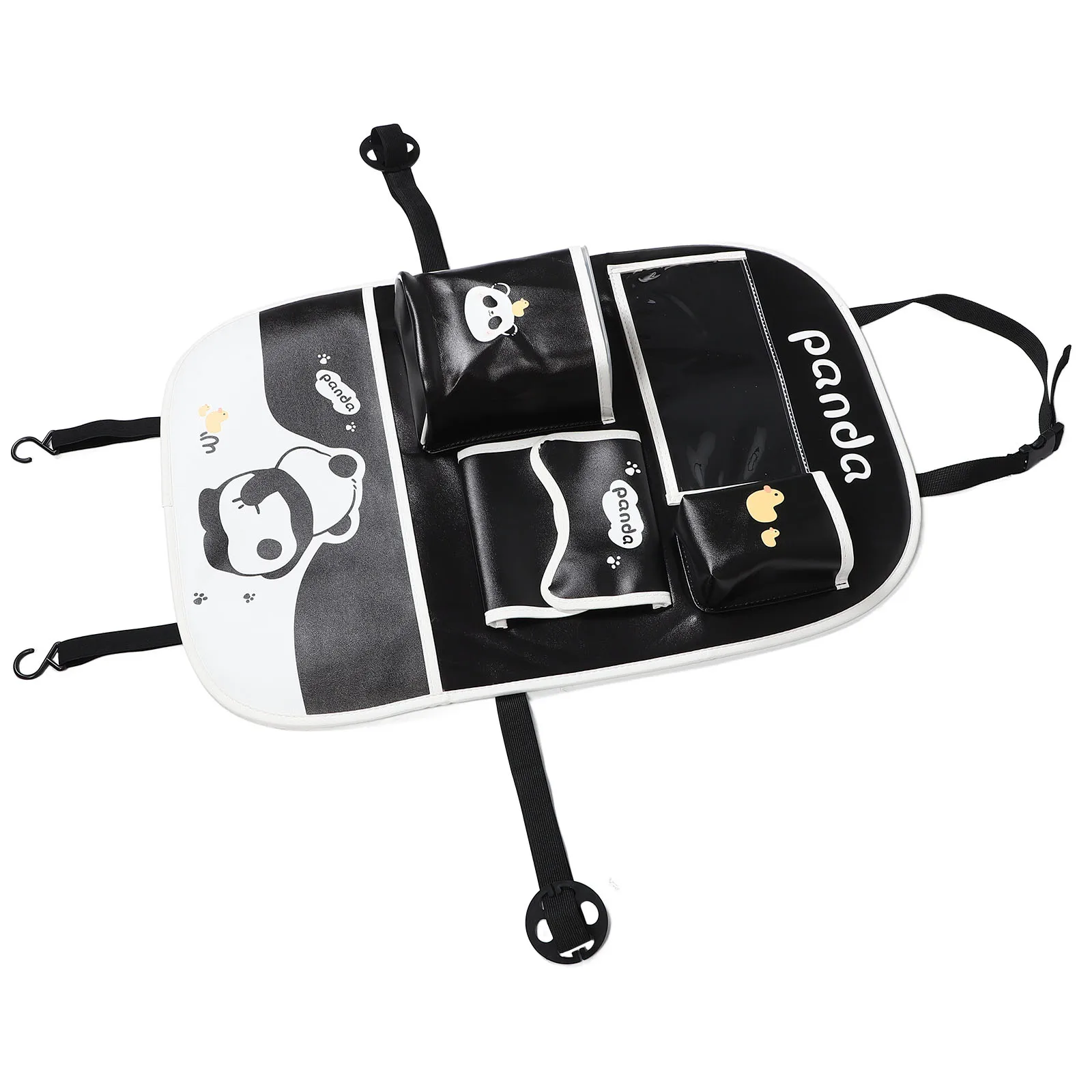 Car Backseat Organizer Cute Panda Design Multi-Pocket Storage Bag For Bottles Snacks Hangings Car Organizer Pu Edging
Car Backseat Organizer Cute Panda Design Multi-Pocket Storage Bag For Bottles Snacks Hangings Car Organizer Pu Edging
