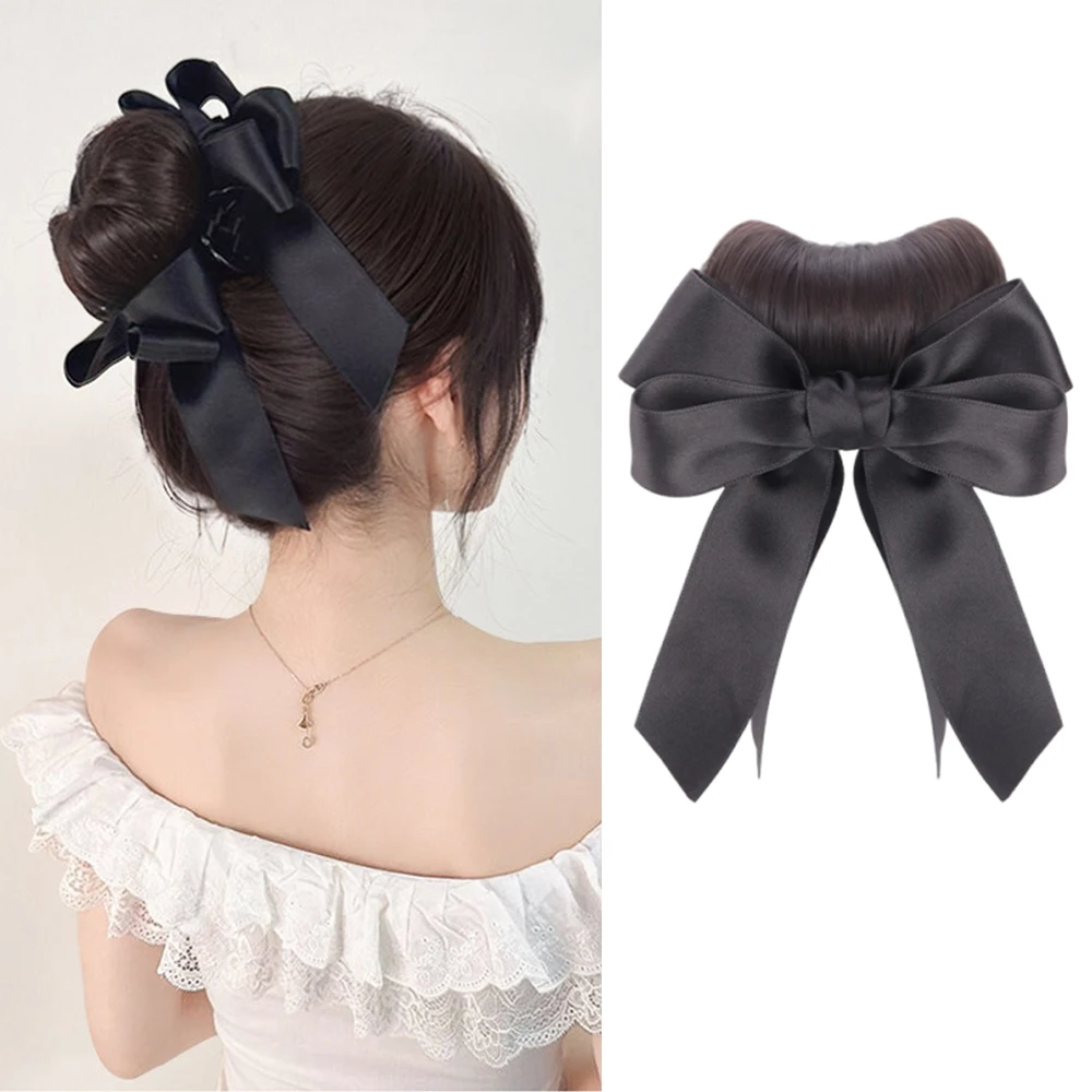 Maruko Head Wig Grip Clip Female Natural Simulation Bow Flower Bud Curl Hair Fluffy Synthetic Wig Package
Maruko Head Wig Grip Clip Female Natural Simulation Bow Flower Bud Curl Hair Fluffy Synthetic Wig Package