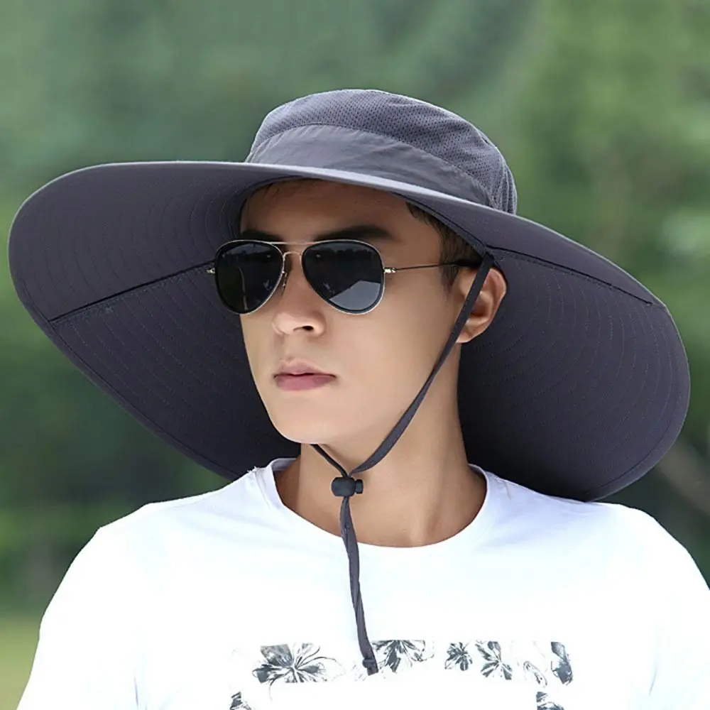 Portable Nylon Mesh Fisherman Hat Wide Brim Quick-dry Hiking Cap UV Protection Sunscreen Sun Hat Fishing
Portable Nylon Mesh Fisherman Hat Wide Brim Quick-dry Hiking Cap UV Protection Sunscreen Sun Hat Fishing