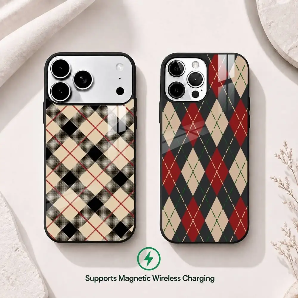 Vintage Tartan Print Phone Case For iPhone17,16,15,14,13,12,11 Plus,Pro Supports Magnetic Wireless Charging
Vintage Tartan Print Phone Case For iPhone17,16,15,14,13,12,11 Plus,Pro Supports Magnetic Wireless Charging