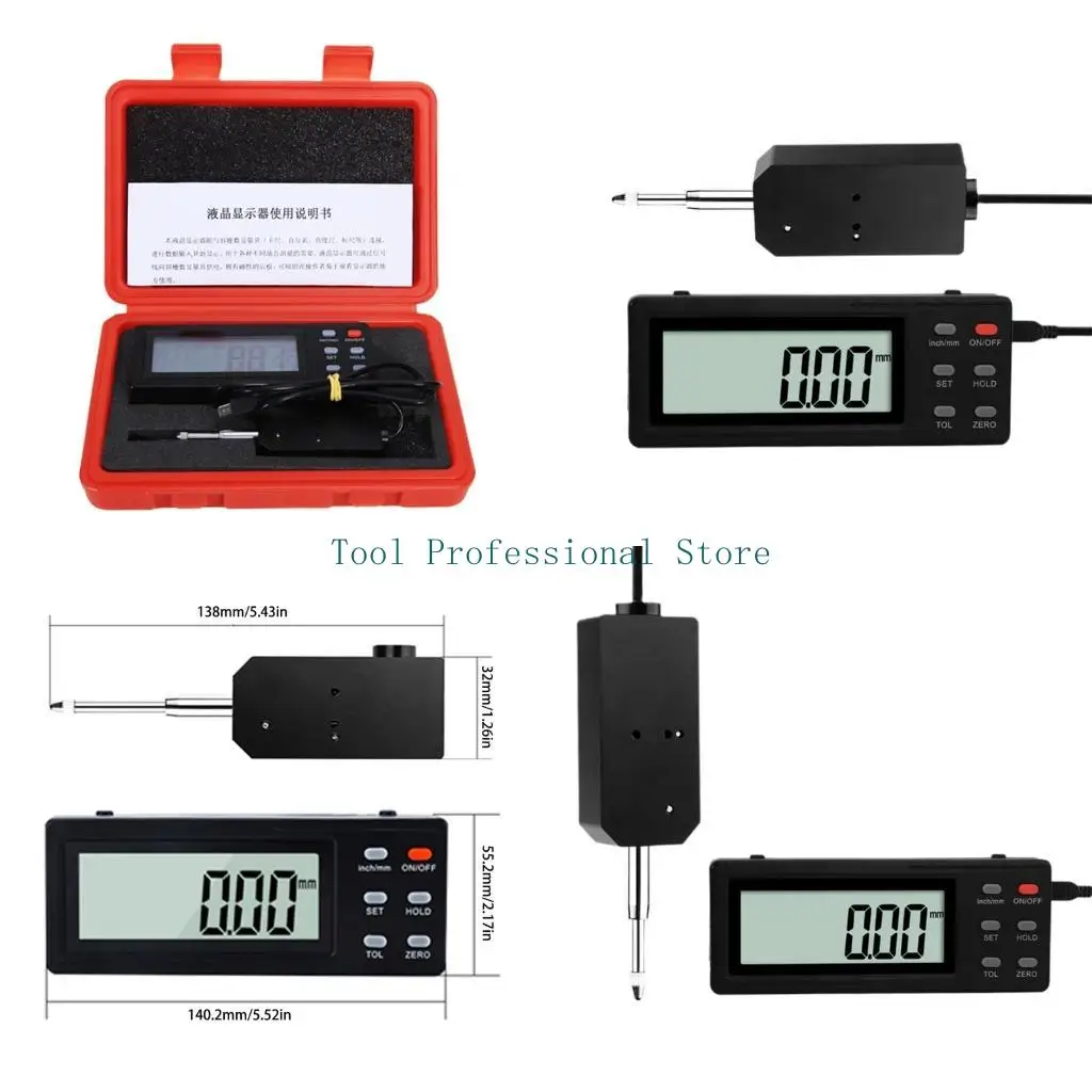 57QF Durable and Reliable Digital Caliper with Large Display Versatile Digital Micrometer Durable Perfect for Industrial Use
57QF Durable and Reliable Digital Caliper with Large Display Versatile Digital Micrometer Durable Perfect for Industrial Use