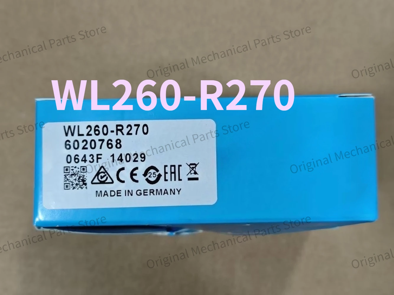 Brand New Original WL260-R270 WL260 R270 photoelectric back detection range 100mm-15m output type relay Fast delivery
Brand New Original WL260-R270 WL260 R270 photoelectric back detection range 100mm-15m output type relay Fast delivery