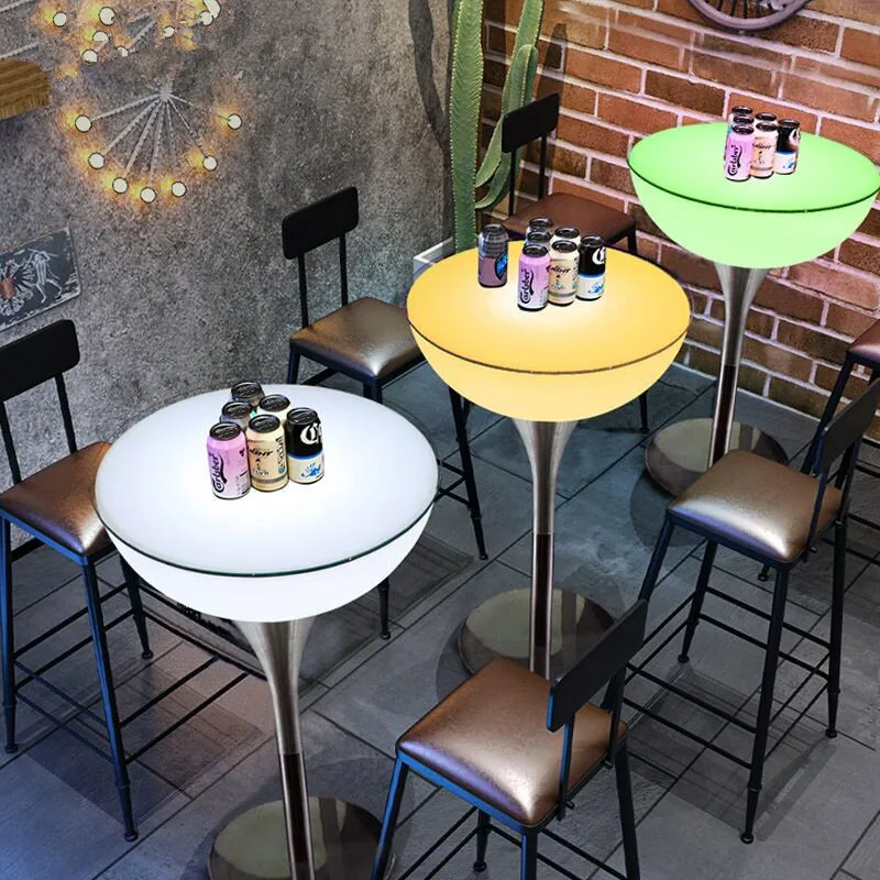 Wedding Holiday Party Decoration Bar Table Rechargeable LED Luminous Furniture For Outdoor Courtyard Nightclub KTV Site Layout
Wedding Holiday Party Decoration Bar Table Rechargeable LED Luminous Furniture For Outdoor Courtyard Nightclub KTV Site Layout