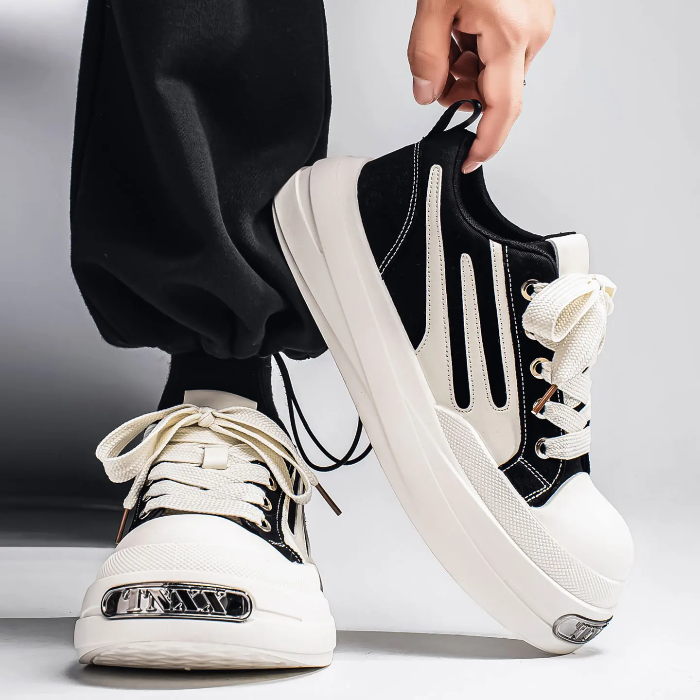 Новые мужские туфли дерби 2026 года: нескользящие, прочные, на толстой подошве, с широким носком, повседневные, модные, дышащие, из канваса
Новые мужские туфли дерби 2026 года: нескользящие, прочные, на толстой подошве, с широким носком, повседневные, модные, дышащие, из канваса