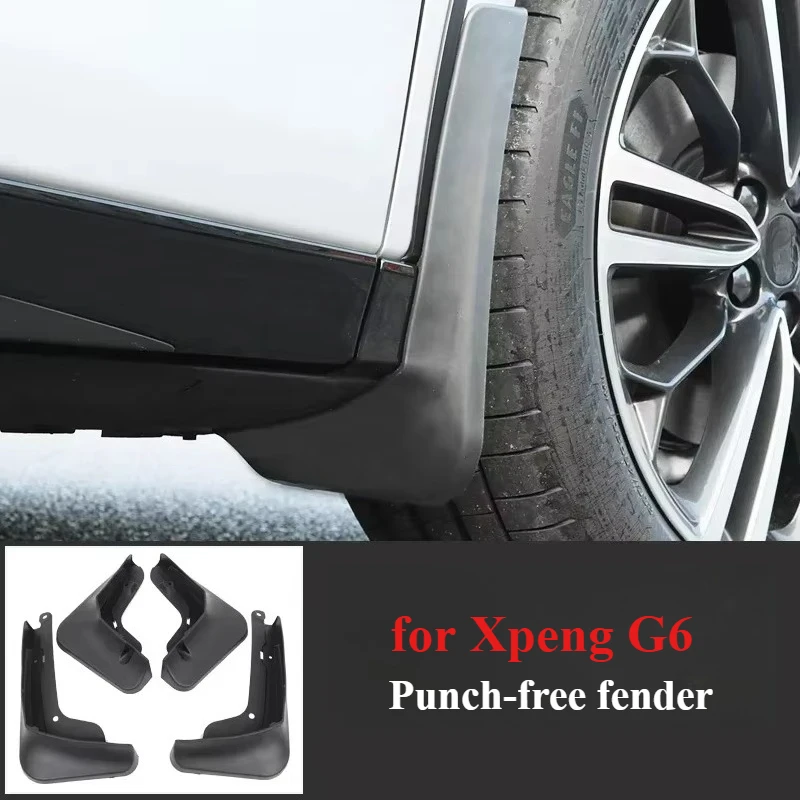 For XPeng G6 2023 2024 2025 Mudguards Front and Rear Tire Fenders Mud Flaps, Wheel Splash Guards Accessories No Drill Mud Flaps
For XPeng G6 2023 2024 2025 Mudguards Front and Rear Tire Fenders Mud Flaps, Wheel Splash Guards Accessories No Drill Mud Flaps