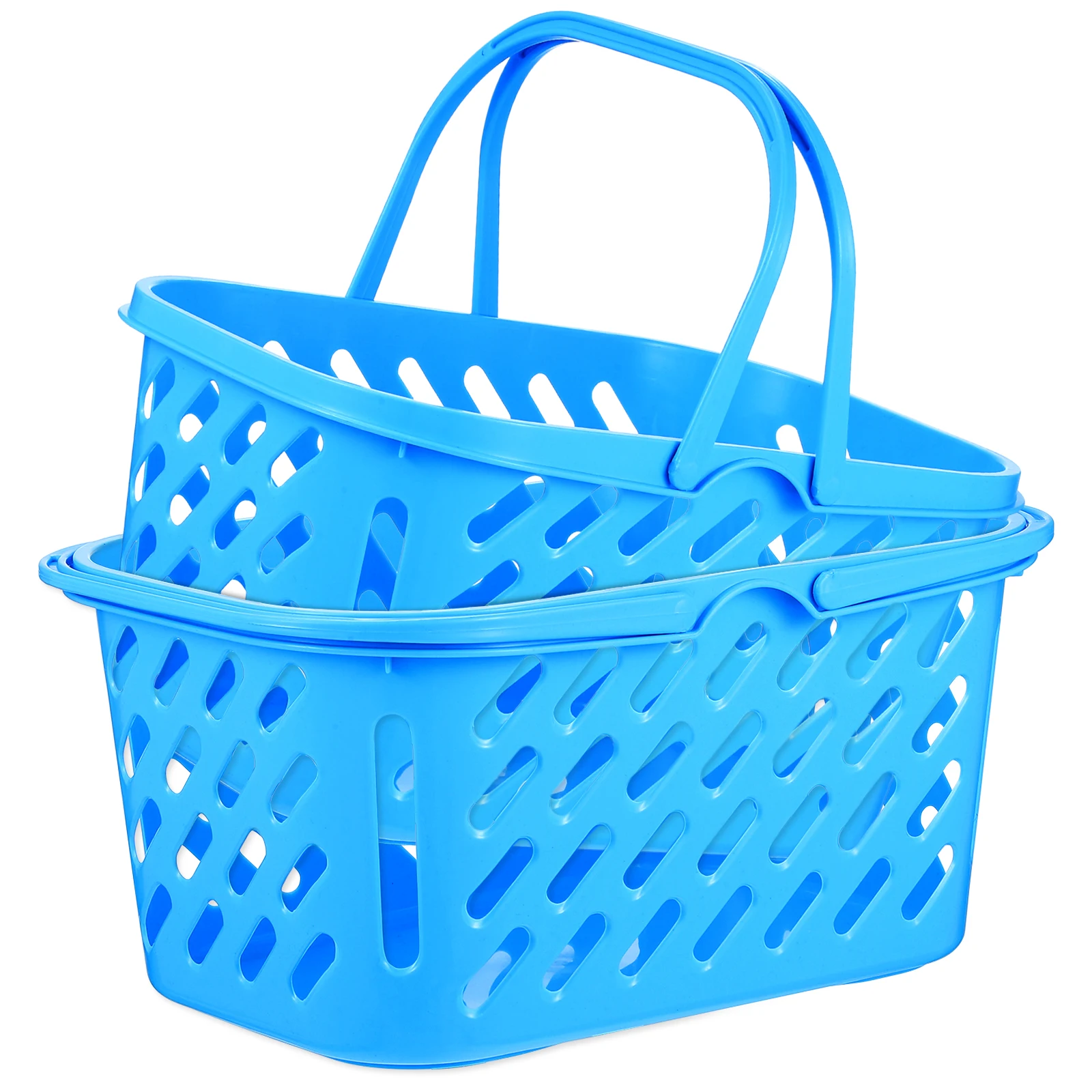 2Pcs Lake Blue Plastic Baskets Mini Storage Portable Handle Kids Bedroom Bathroom Toy Room Grocery Shopping Home Organization
2Pcs Lake Blue Plastic Baskets Mini Storage Portable Handle Kids Bedroom Bathroom Toy Room Grocery Shopping Home Organization